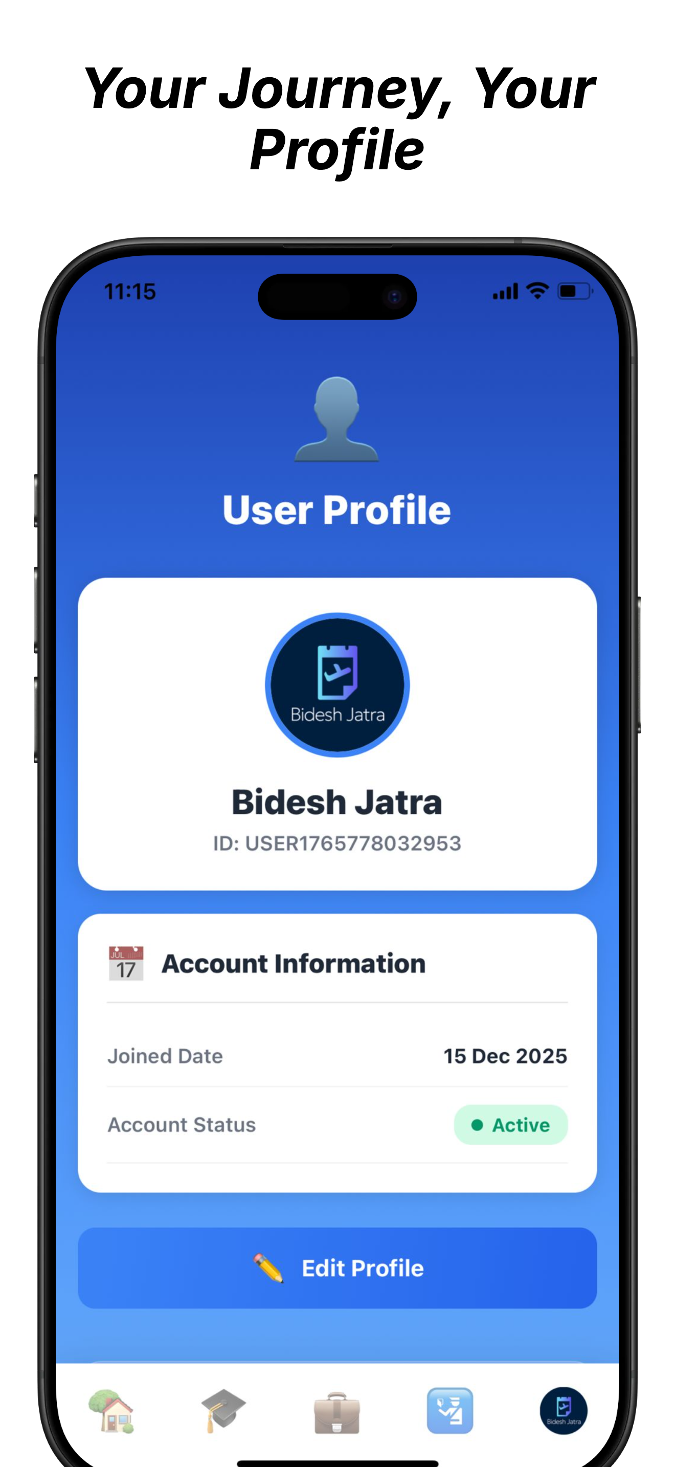 Bidesh Jatra - PR Information